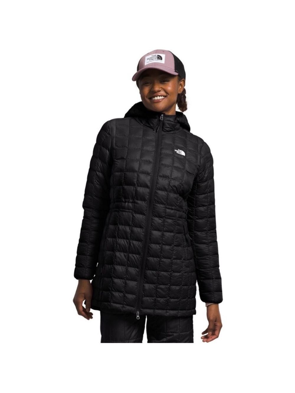 The North Face Women’s Black Quilted Long Puffer Coat